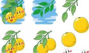 水果柚子emoji表情符号-符号表情包