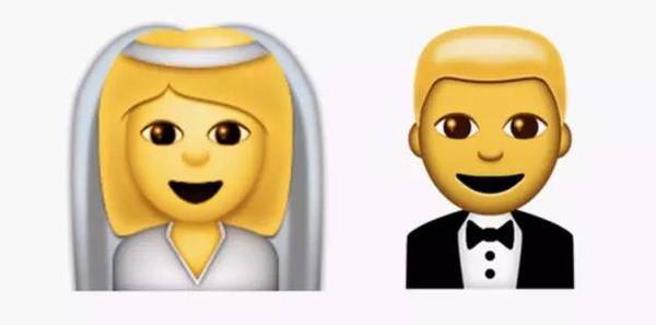 emoji新郎和新娘子表情