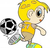 足球小孩头像-小孩萝莉头像